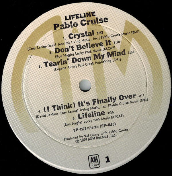 Release: Lifeline-Vinyl-US-1976-SP-4575-8028287