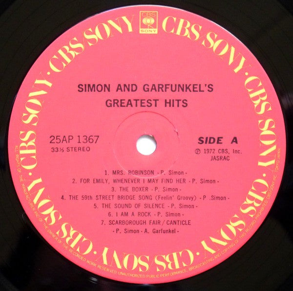 Simon And Garfunkel's Greatest Hits