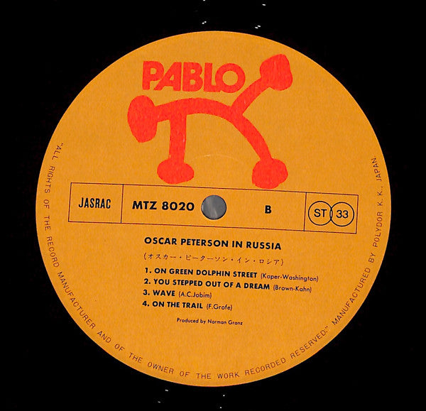 Oscar Peterson In Russia