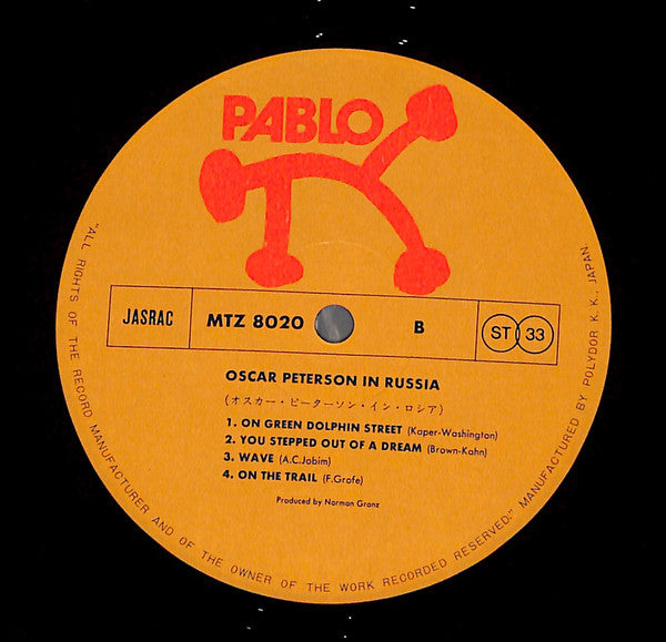 Oscar Peterson In Russia