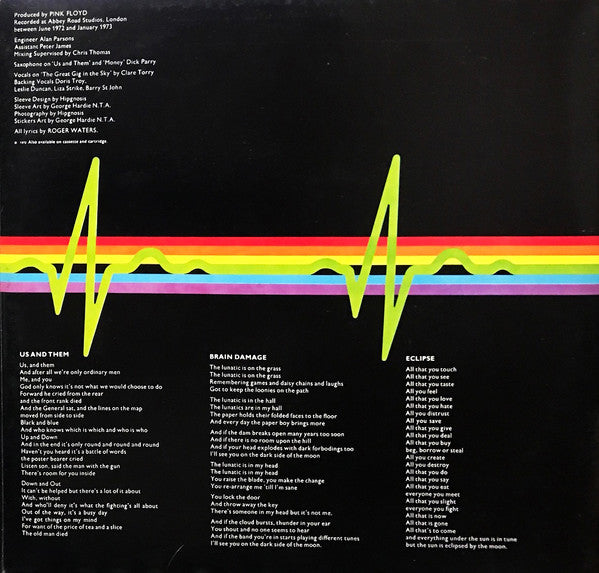 The Dark Side Of The Moon = 狂気