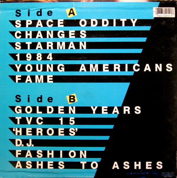 Release: Fame And Fashion (David Bowie's All Time Greatest Hits)-Vinyl-US-1984-AFL1-4919-1623710