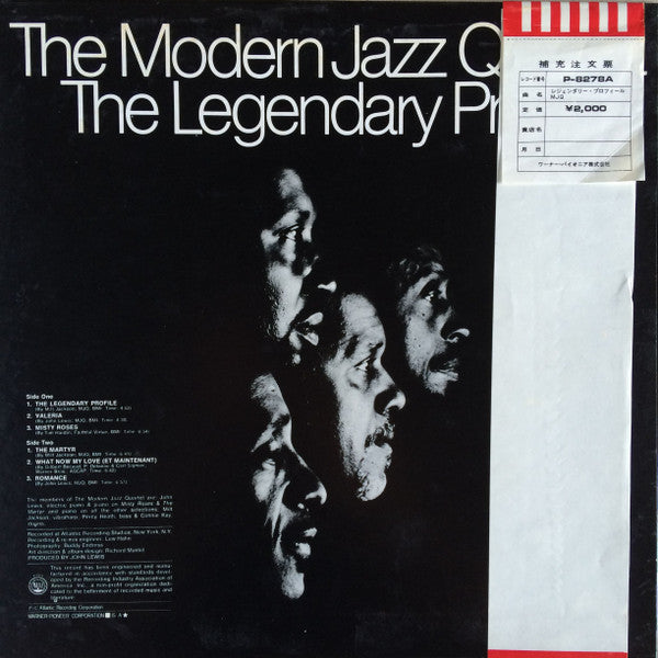 Release: The Legendary Profile-Vinyl-Japan-1972-P-8278A-8796384