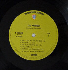 Master Release: Eric Andersen by Eric Andersen (2)