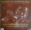 Louis Armstrong And His All-Stars - Satchmo At Symphony Hall Vol. 1 (Vinyl, LP, Album, Mono) Good Plus (G+) / Poor (P)