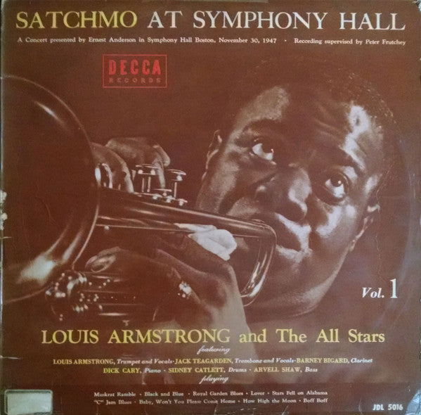 Satchmo At Symphony Hall Vol. 1