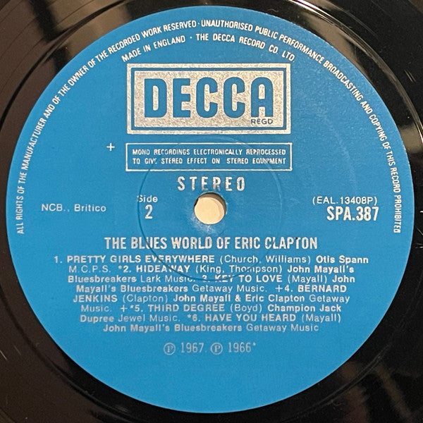 The Blues World Of Eric Clapton