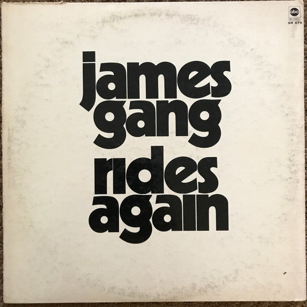 Release: James Gang Rides Again-Vinyl-Japan-1970-ABC SR-474-6210753