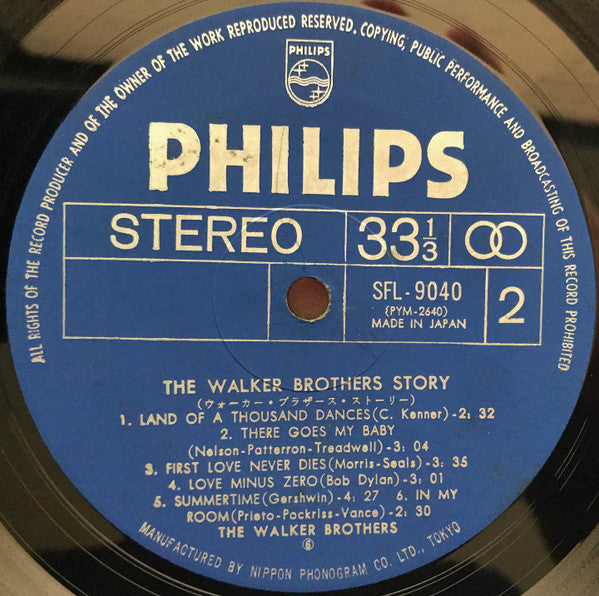 The Walker Brothers Story = ウォーカー・ブラザース・ストーリー