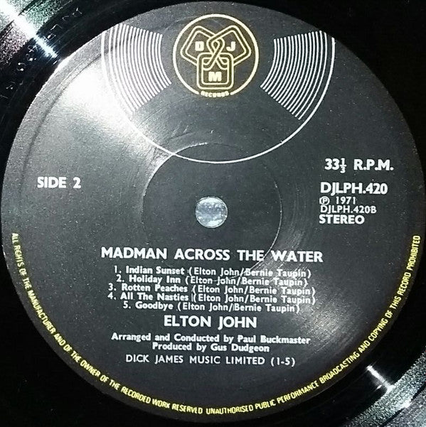 Madman Across The Water