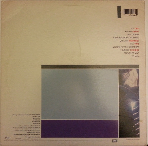 Release: Duran Duran-Vinyl-US-1982-ST-12158-4034083
