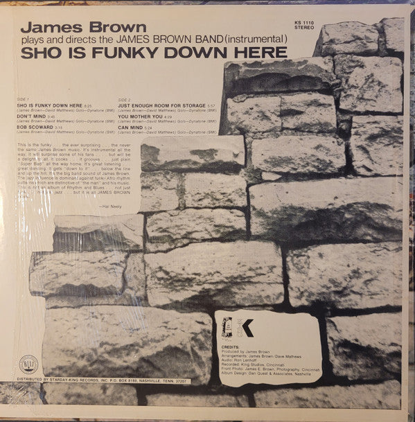Master Release: Sho Is Funky Down Here by James Brown