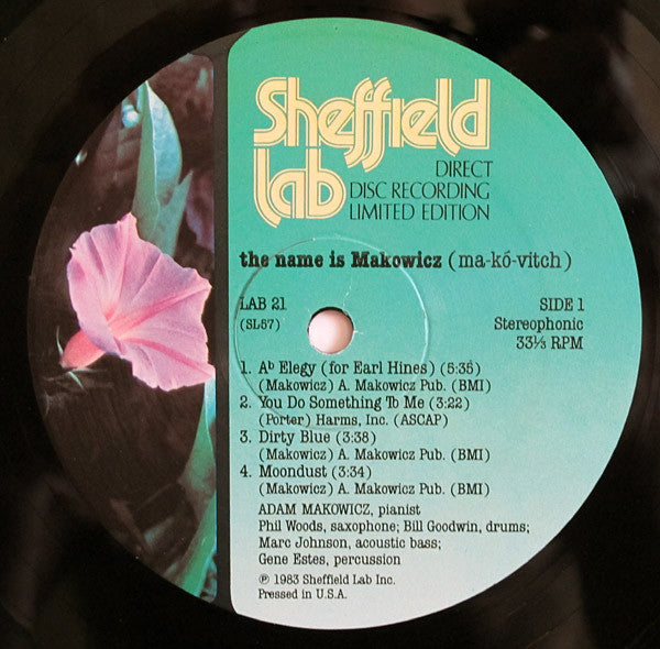 The Name Is Makowicz (Ma-kó-vitch)