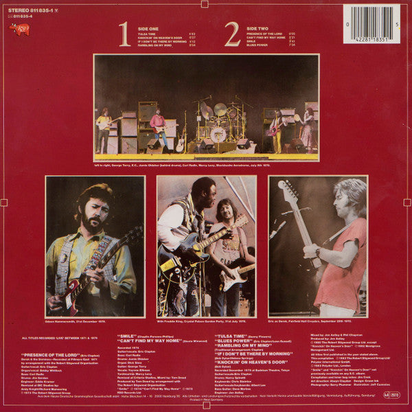 Release: Timepieces Vol. II - 'Live' In The Seventies-Vinyl-Germany-1983-811 835-1-8562631