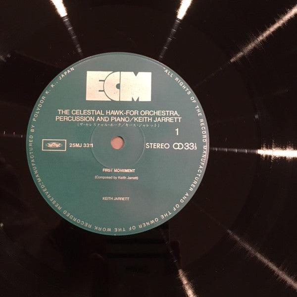 The Celestial Hawk - For Orchestra, Percussion And Piano