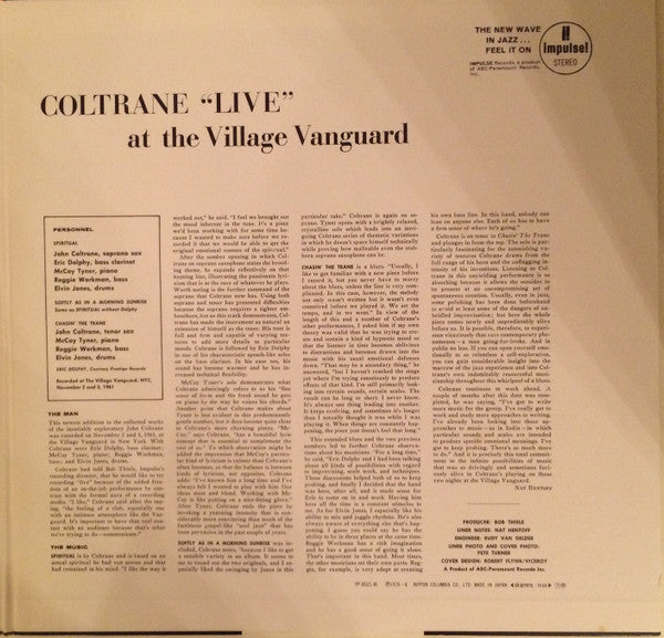 "Live" At The Village Vanguard