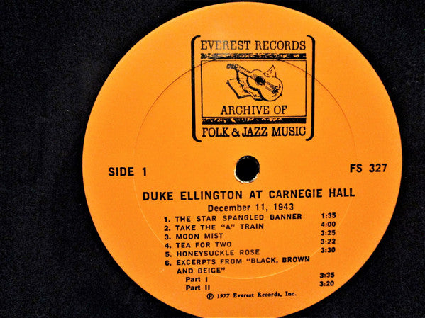 Duke Ellington At Carnegie Hall December 11, 1943