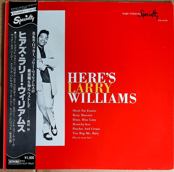 Master Release: Here's Larry Williams by Larry Williams (3)