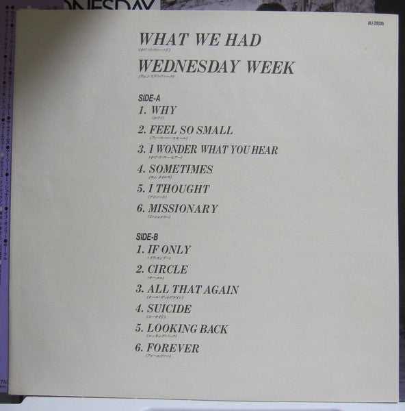 What We Had