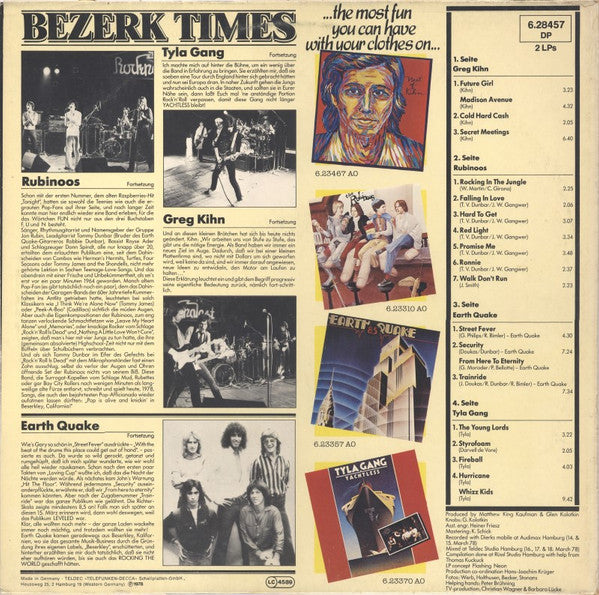 Master Release: Bezerk Times by Various