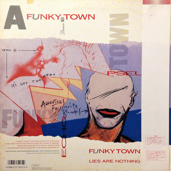 Release: Funky Town-Vinyl-Japan-1987-RPS-1034-7077752