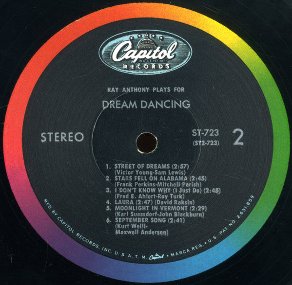Ray Anthony Plays For Dream Dancing
