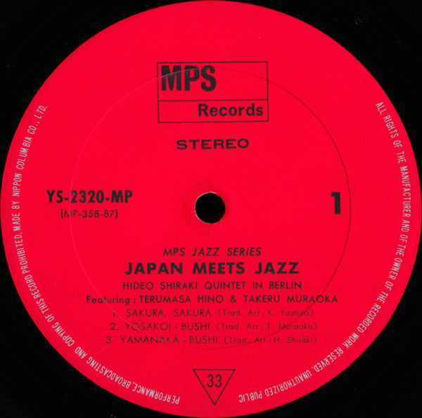 Japan Meets Jazz, Hideo Shiraki Quintet In Berlin