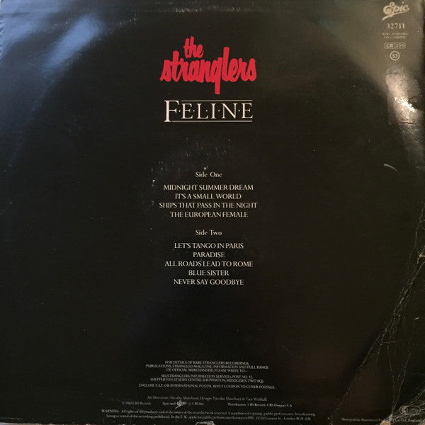 Release: Feline-Vinyl-UK-None-EPC 32711-8797964