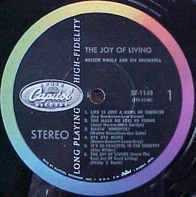 Master Release: The Joy Of Living by Nelson Riddle