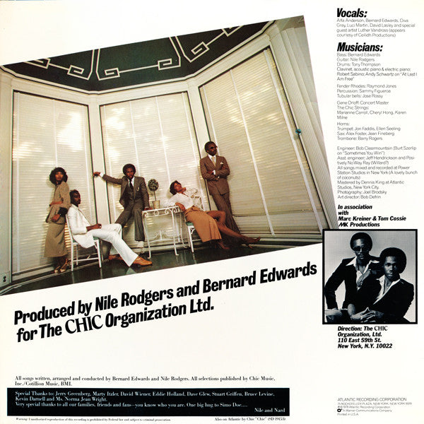 Release: C'est Chic-Vinyl-US-1978-SD 19209-4267848