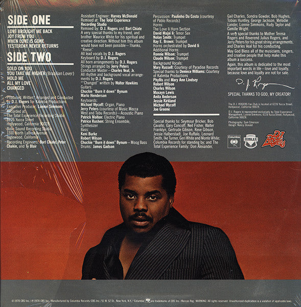 Release: Love Brought Me Back-Vinyl-US-1978-JC-35393-1806119