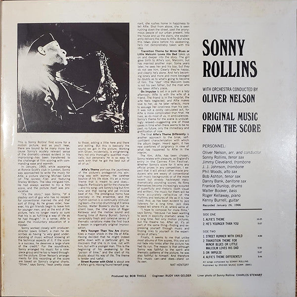 Original Music From The Score "Alfie"