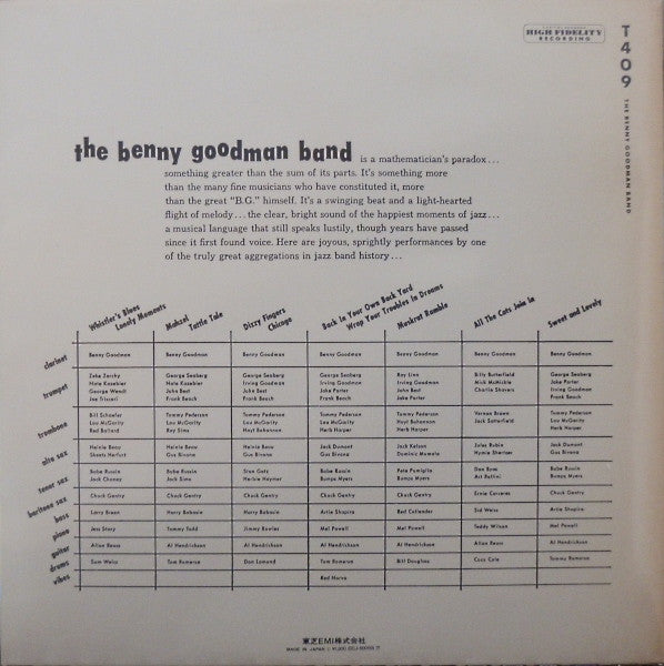 The Benny Goodman Band
