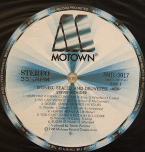 Signed Sealed & Delivered