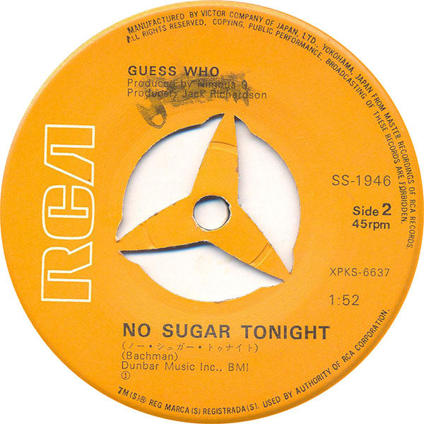 American Woman / No Sugar Tonight