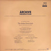 Alessandro Scarlatti - Su Le Sponde De Tebro / Lizione V E Minor / Sonata Op. 5 No. 12 D Minor (LP, Mono) - Very Good (VG) / Very Good (VG)