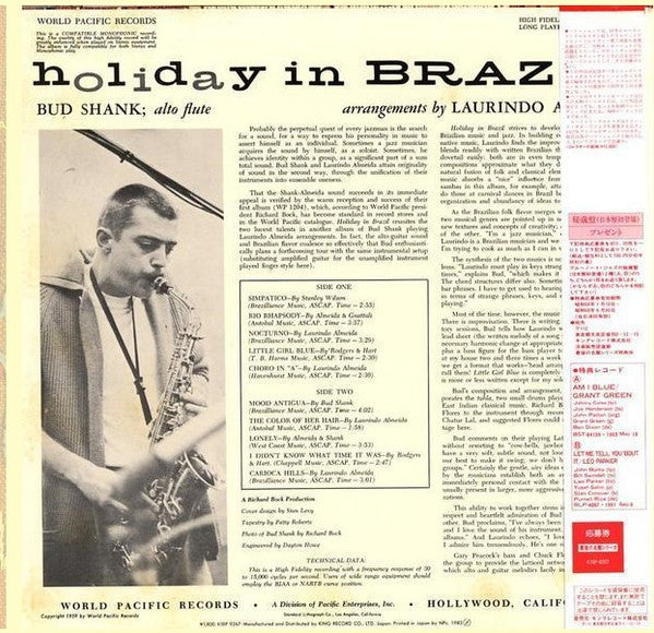 Release: Holiday In Brazil-Vinyl-Japan-1983-K18P-9267-4612477