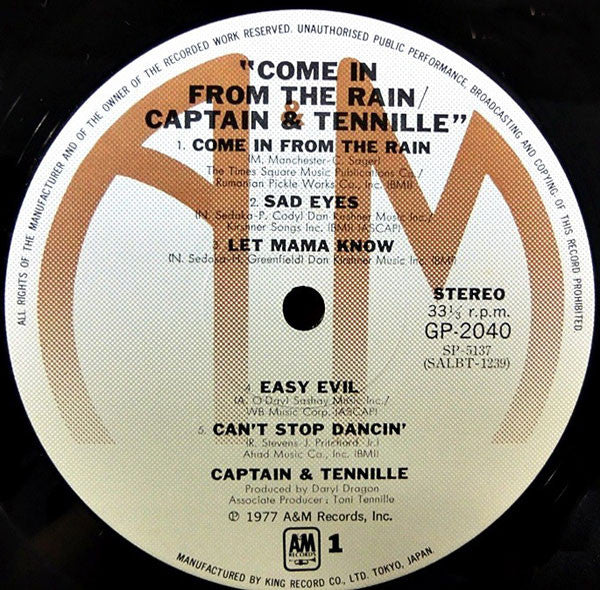 Come In From The Rain