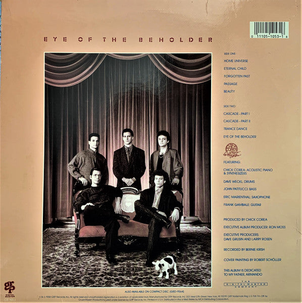 Master Release: Eye Of The Beholder by The Chick Corea Elektric Band