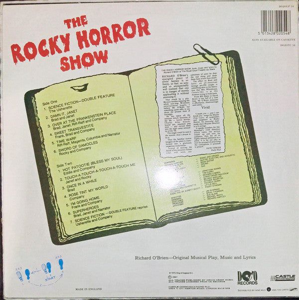 Release: The Rocky Horror Show-Vinyl-UK-1987-DOJOLP54-2731186