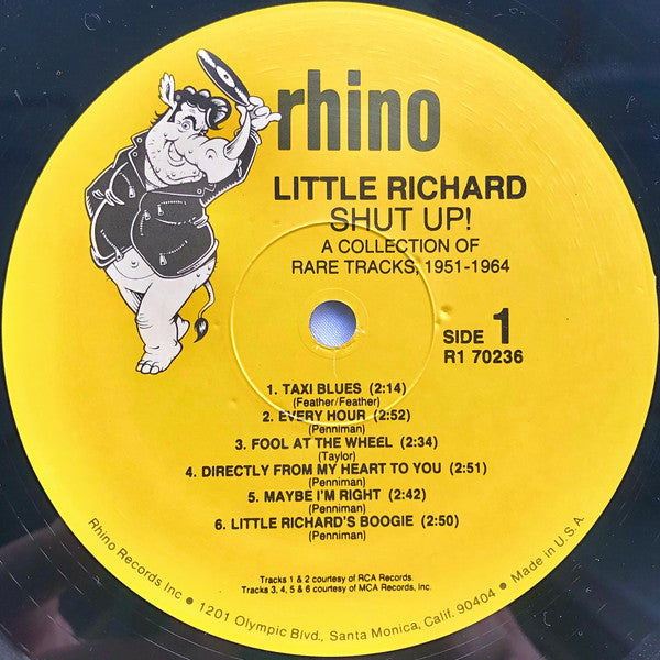 Shut Up! (A Collection Of Rare Tracks, 1951-1964)