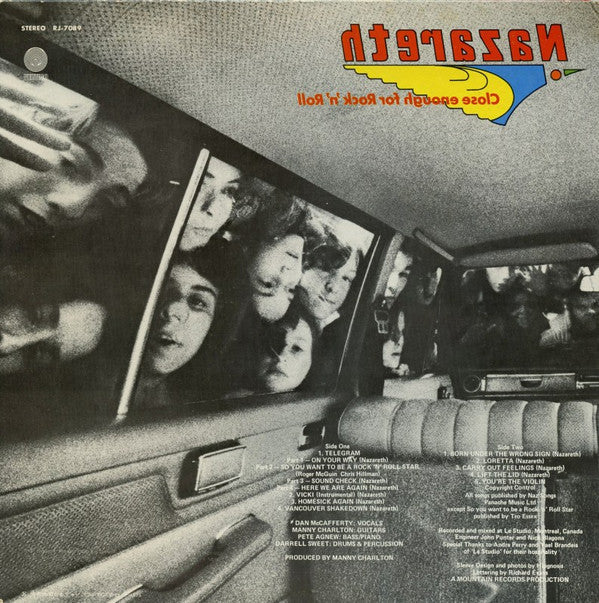 Release: Close Enough For Rock 'N' Roll-Vinyl-Japan-1976-RJ-7089-8854155