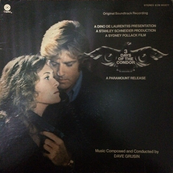 Master Release: 3 Days Of The Condor (Original Soundtrack Recording) by Dave Grusin