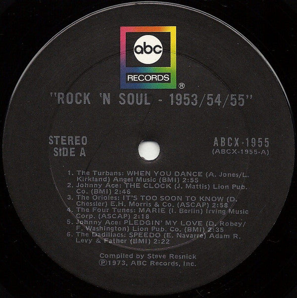 Rock 'N' Soul 1953-1954-1955