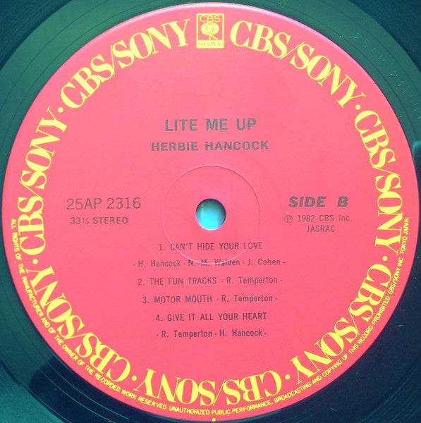 Lite Me Up = ライト・ミー・アップ