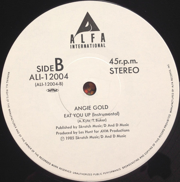 Eat You Up = 素敵なハイエナジー・ボーイ