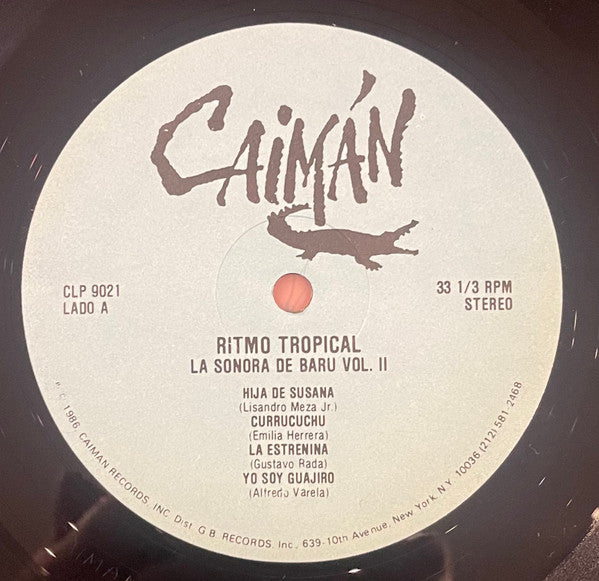 Release: Ritmo Tropical-Vinyl-US-1986-CLP 9021-2390711