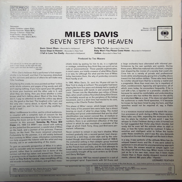 Release: Seven Steps To Heaven-Vinyl-US-1971-CS 8851-5167471
