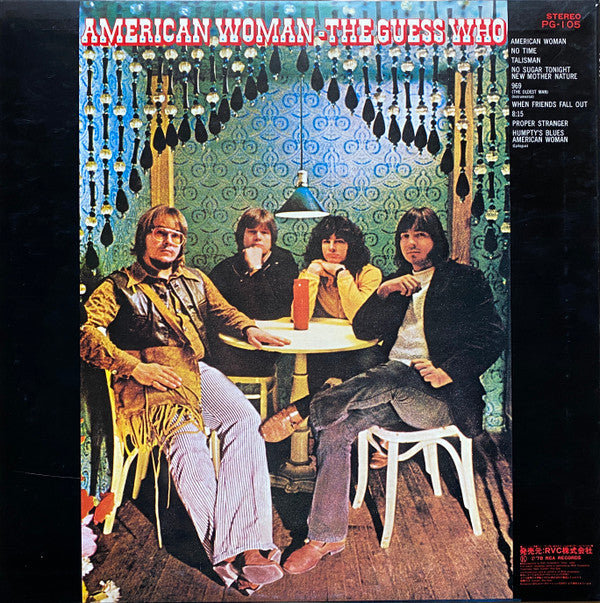 Release: American Woman-Vinyl-Japan-1978-PG-105-4086034