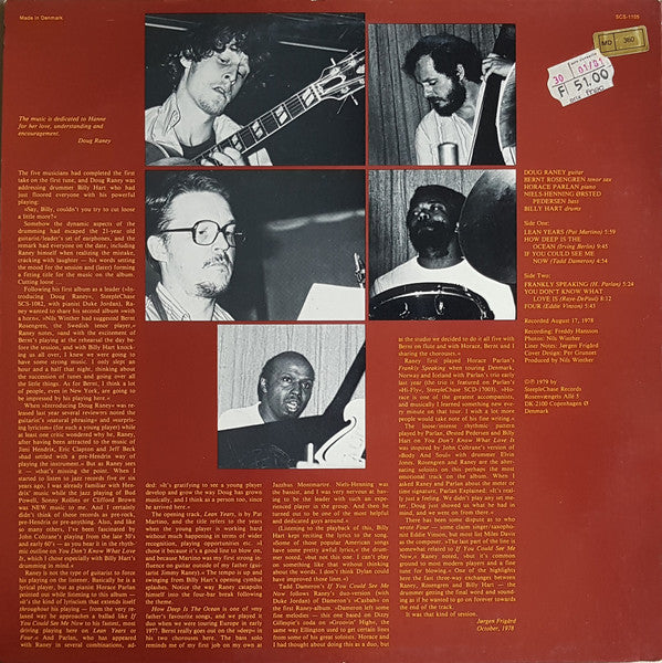 Release: Cuttin' Loose-Vinyl-Denmark-1979-SCS 1105, SCS-1105-3380233